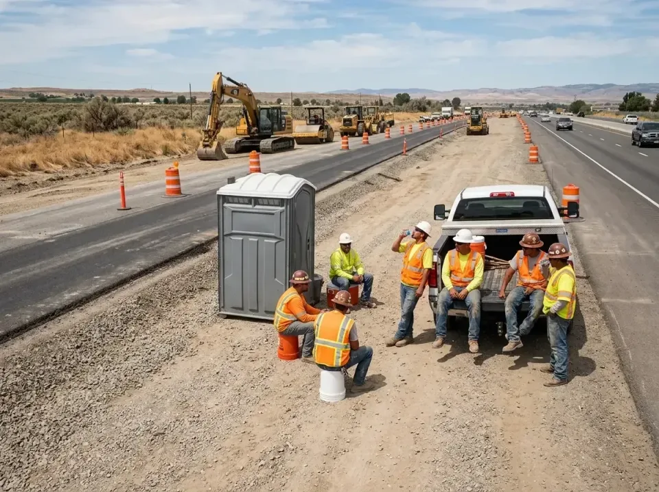 highway-road-construction-crew-007 — frequently asked questions, Porta Potty and Restroom Rentals in San Carlos Park, FL